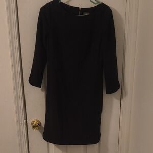 Vince Camuto Elegant Black Long Sleeve Dress